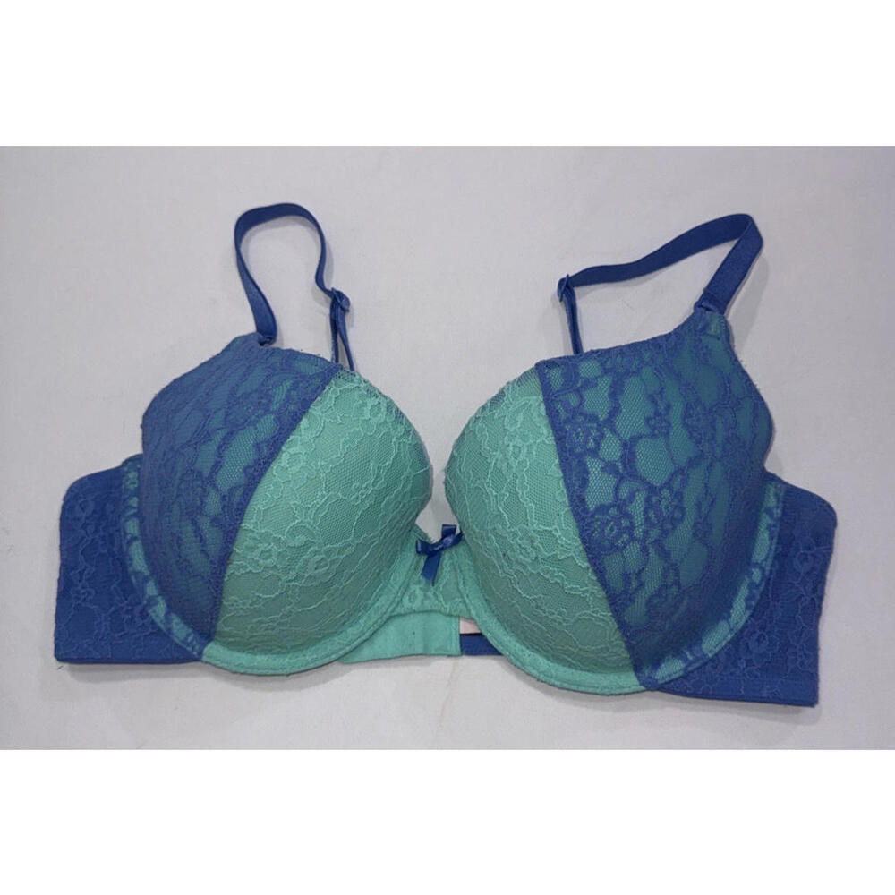 Victoria's Secret Women Bra 36C Beige Semi Demi Lift Convertible Underwired‎
